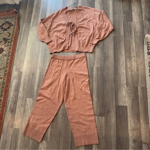 NWOT free people Solar Cardigan & Pants Set - Picture 4 of 16